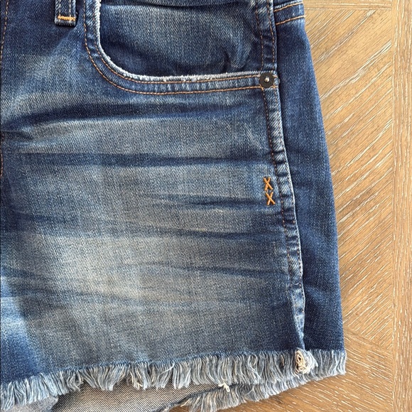 Denim Blue Women's Shorts - Picture 4 of 4